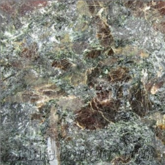Green Ray Polished, Russian Federation Green Granite Slabs & Tiles