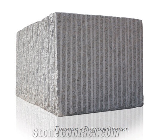 Vozrozhdenie Granite Blocks, Russian Federation Grey Granite