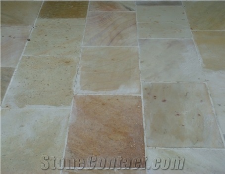 Mint Sandstone, India Beige Sandstone Slabs & Tiles