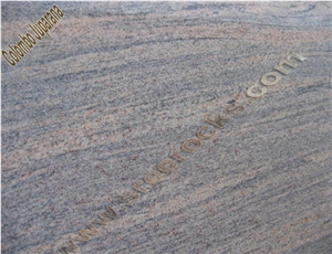 Colombo Juparana Granite Slabs, India Brown Granite
