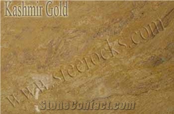 Kashmir Gold Granite Kitchen Countertops, Yellow Granite