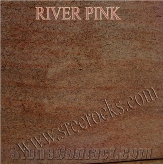 River Pink Granite Slabs