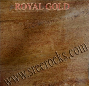 Royal Gold Granite Kitchen Countertops, Yellow Granite