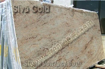 Siva Gold Granite Slabs, India Yellow Granite