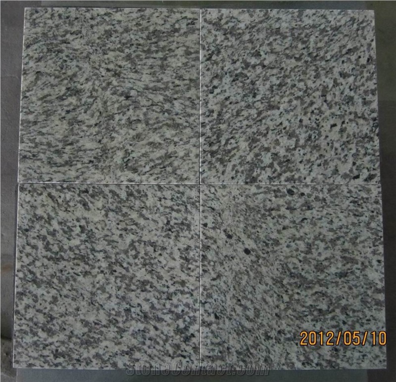 Tiger Skin White Granite Tiles, China White Granite