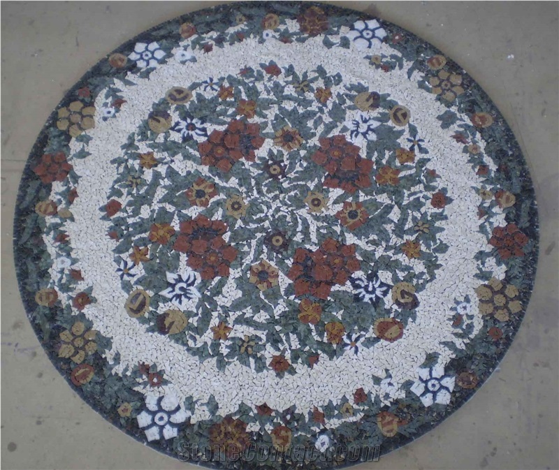 Mosaics Flooring Medallion