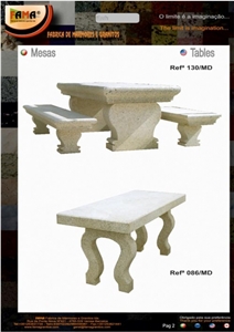 Stone Miscellaneous - Table Sets, Benches