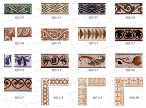 Stone Mosaic Borders, Liners
