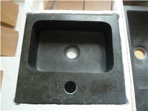Blue Limestone Washing Basin and Sink