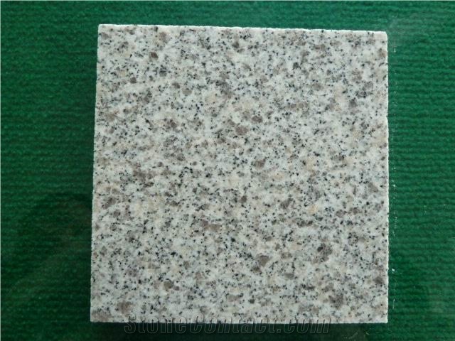 White Granite Flooring Design Tiles, Shandong White Sesame Granite Tiles