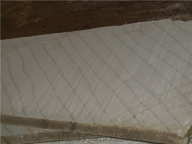 China Sichuan Beige White Sandstone, Sichuan Light Beige Sandstone Slabs
