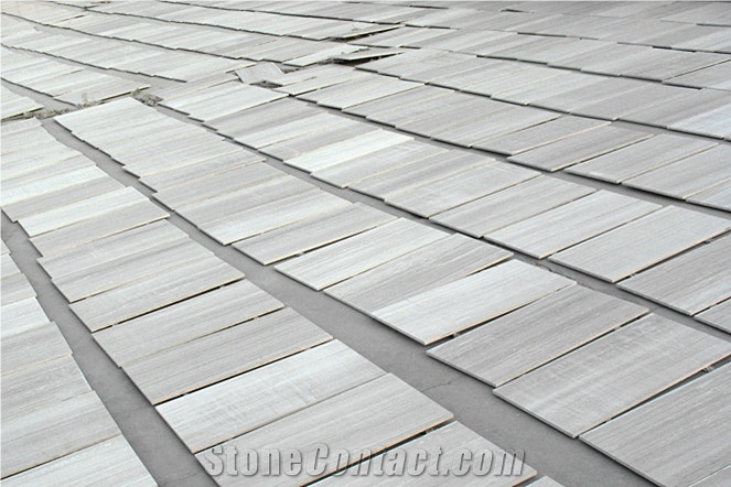 China White Wooden Marble