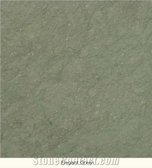 Elegant Green, Turkey Green Limestone Slabs & Tiles