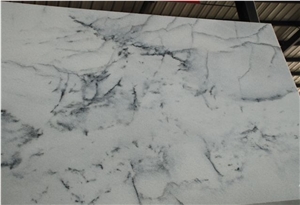 Landscape White Marble big slab