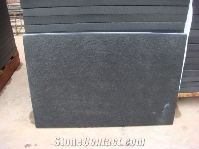Sichuan Black Sandstone Tiles, China Black Sandstone