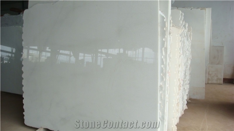 Yaan Crystal White Marble Slabs, Absolute White Marble Slabs & Tiles