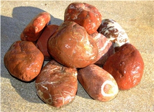Red Marble Pebbles