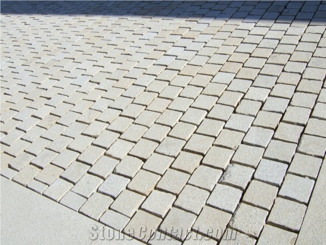 Granite Pavers, Blanco Iberico Grey Granite from Spain - StoneContact.com