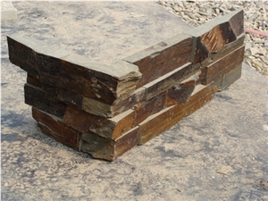 Cultured Slate,cultured Stone,rusty Slate, China Rust Slate Cultured Stone