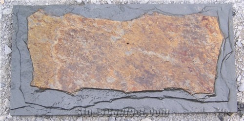 Mushroom Slate,rusty Slate, Mushroom Stone, China Rust Slate Mushroom Stone
