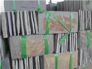 Mushroom Slate,rusty Slate, Mushroom Stone, China Rust Slate Mushroom Stone