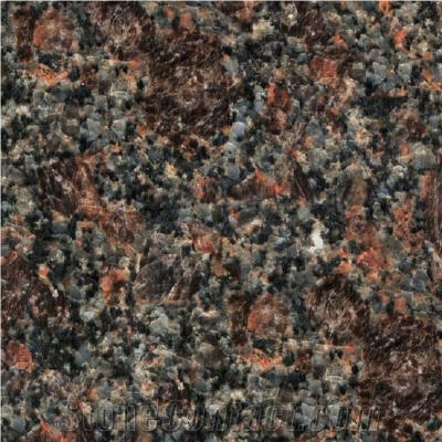 Arvidsmala, Sweden Brown Granite Slabs & Tiles