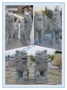 Natural Stone Animal Carving Granite Sculpture & Statue