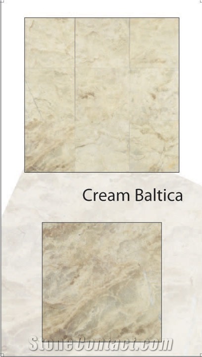 Cream Baltica, Indonesia Beige Marble Slabs & Tiles