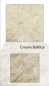 Cream Baltica, Indonesia Beige Marble Slabs & Tiles