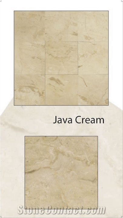 Java Cream, Indonesia Beige Marble Slabs & Tiles