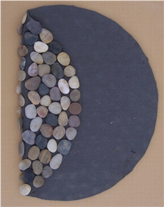 Footprint Pebble Stone