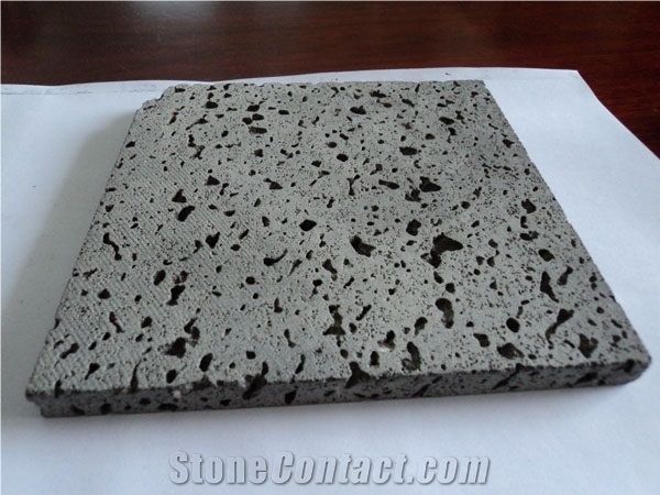 Natural Lava Stone,Basalt Stone/Honed Basalt Stone Exterior Wall Cladding Slabs & Tiles, China Grey Basalt/Andesite/Basaltina/Basalto Slabs & Tiles
