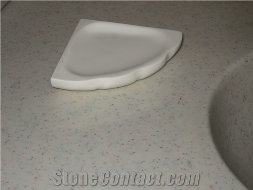 Cast Stone Composite Soap Holder