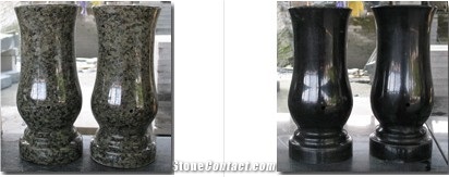 Granite/Marble Stone Memorial Vase