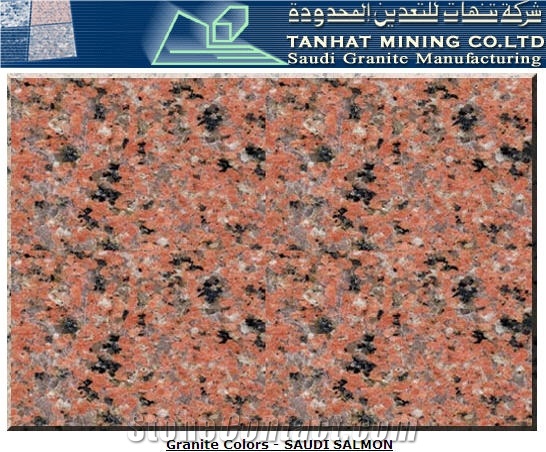 Saudi Salmon, Saudi Arabia Red Granite Slabs & Tiles