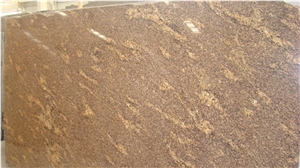 Giallo California Granite Slabs, Brazil Brown Granite