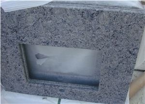 Indian Blue Vanity Top, Indian Blue Granite Vanity Top