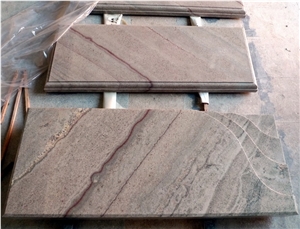 Multicolor Cloud Granite Monuments