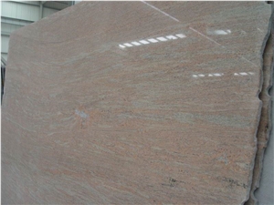 Raw Silk Granite Slabs, India Pink Granite