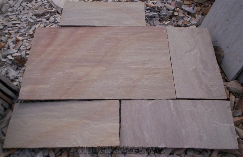 Raveena Sandstone Tiles & Slabs, Camel Dusty, Multy Sandstone, Beige Sandstone Floor Covering Tiles