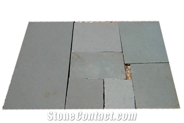 Natural Basalt Stone Tiles, India Grey Basalt