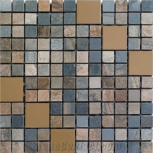 Stone Mosaic ,Slate Mosaic