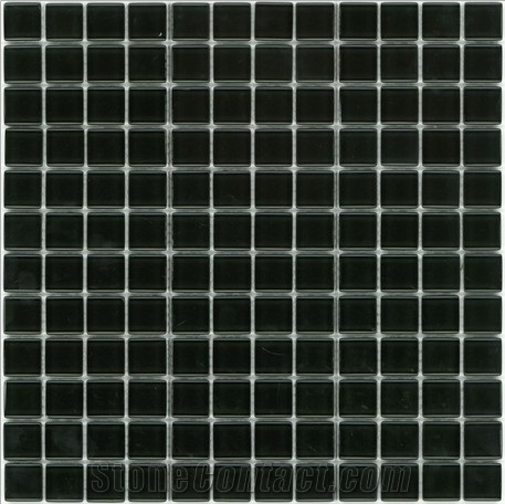 Black Glass Mosaic