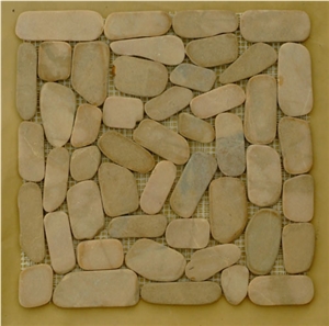 Cut Pebble Stone Mosaic