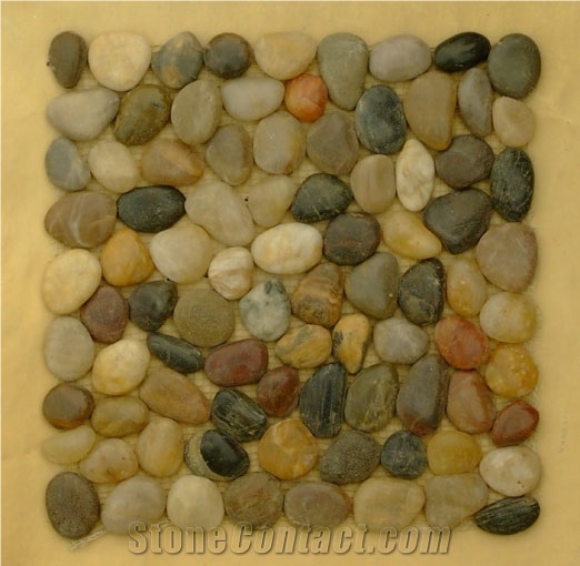 Polished Pebble Mosaic