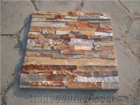 Slate Stacked Stone Panel,Cultured Stone