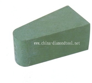 Triang Type Ordinary Polished Green Stone