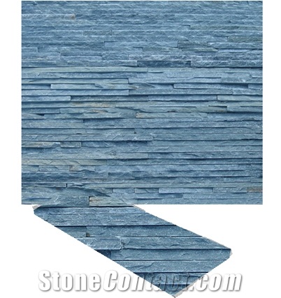 Green Stacked Slate Culture Stone Tiles, Jiangxi Green Slate Cultured Stone