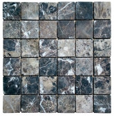 Dark Emperador Mosaic, Dark Emperador Brown Marble Mosaic
