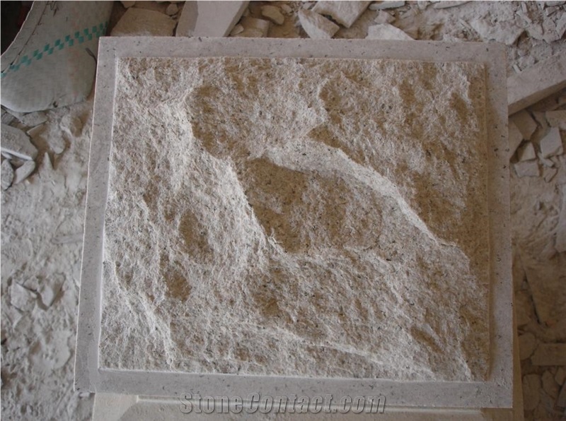 White Granite Mushroom Stone